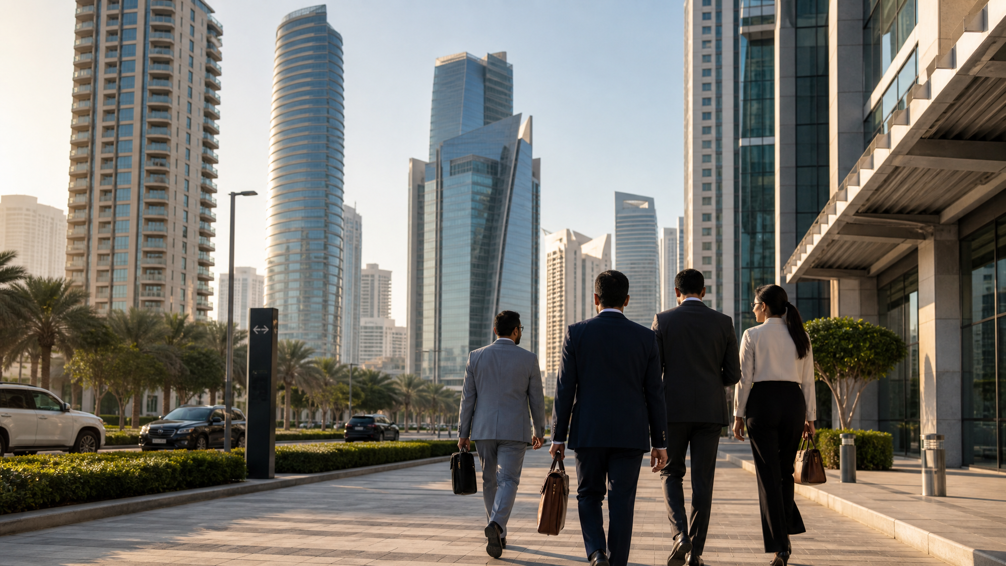 Investors in Doha