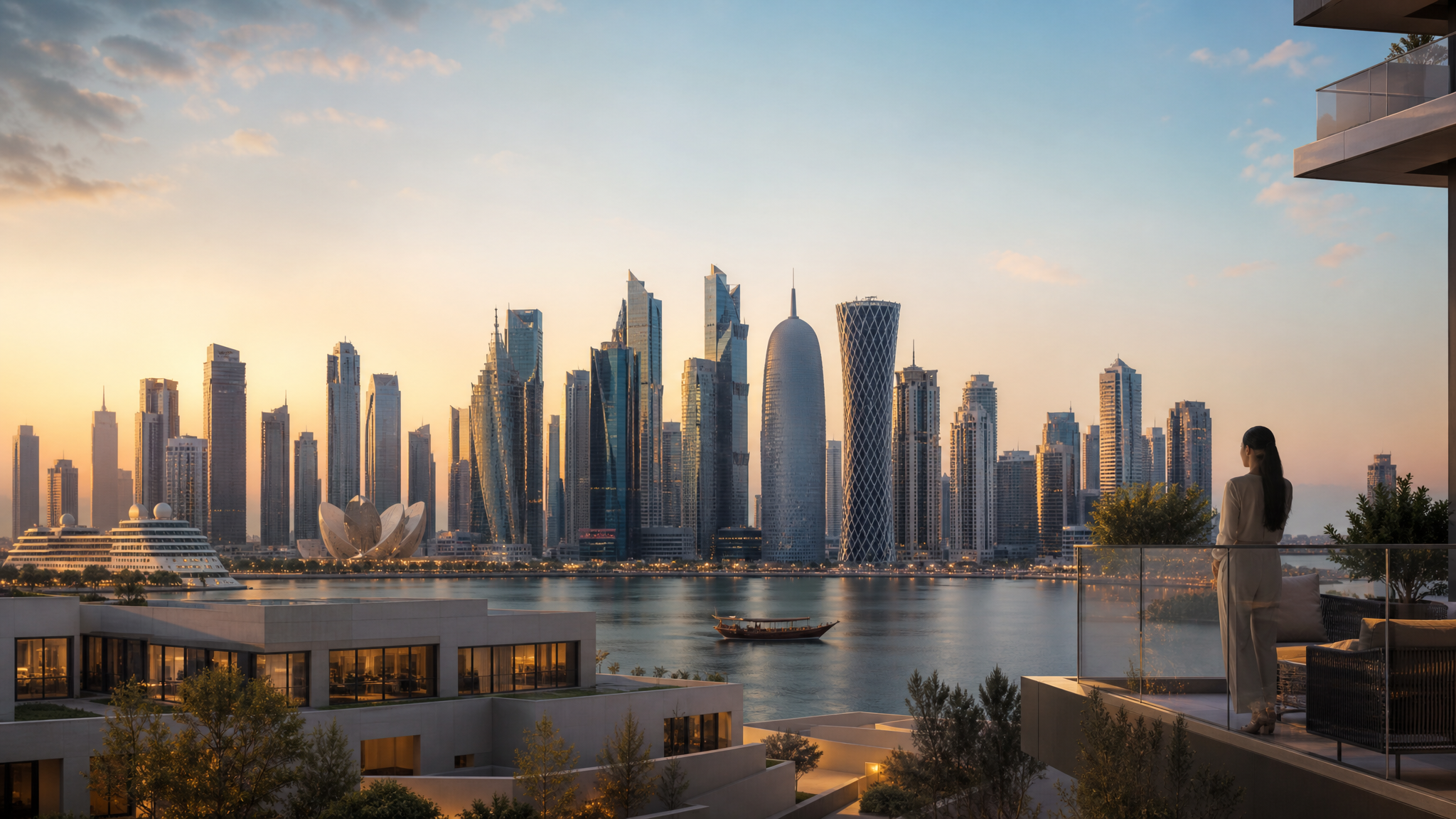 Qatar's Skyline