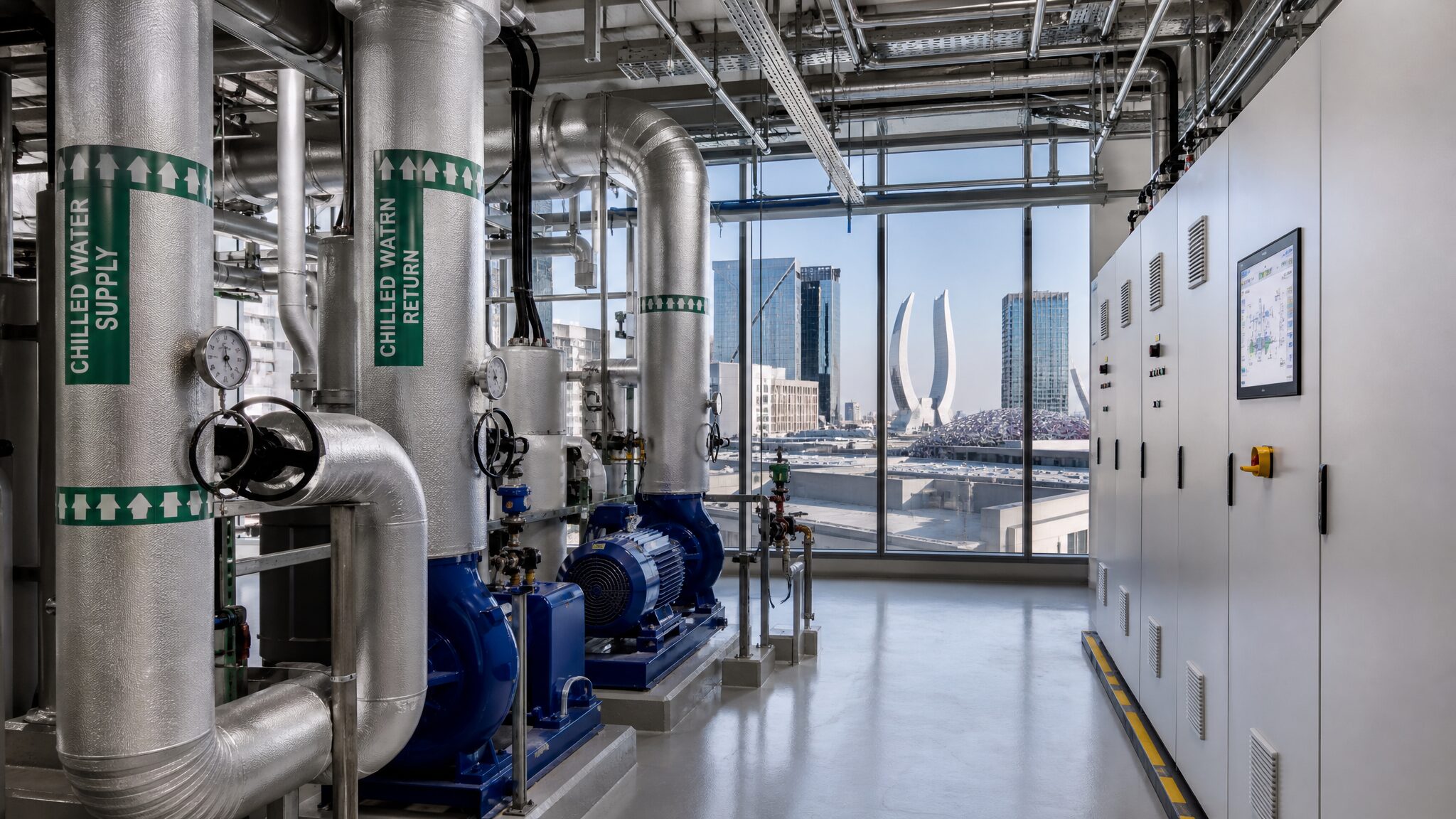 Futuristic Building Management
