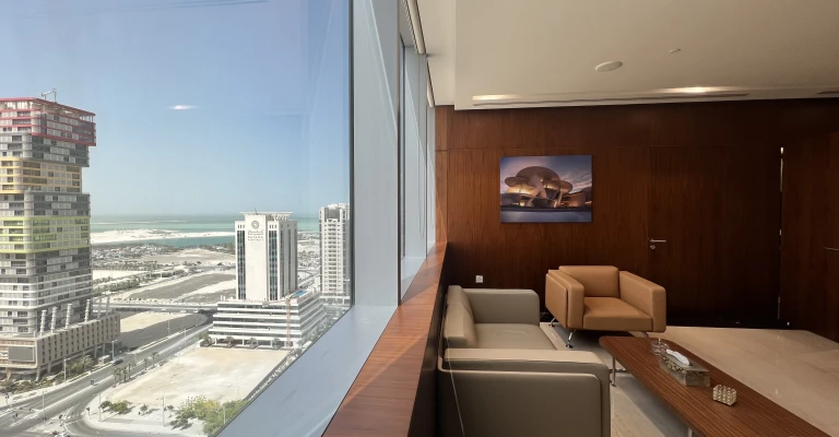 Fully Furnished Luxury Office Space in Marina Lusail District - Image 01