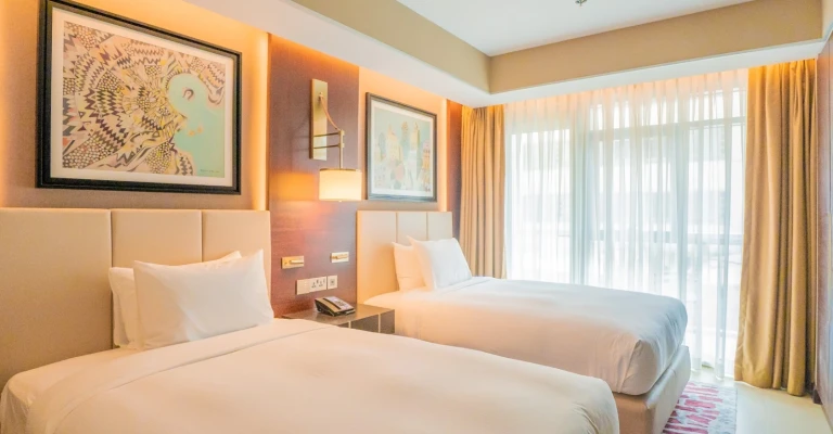 شقق فندقية دوبلكس رائعة من 3 غرف نوم للبيع بالتقسيط في اللؤلؤة - Image 15