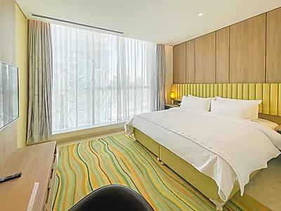 بنتهاوس فاخر من 3 غرف نوم للإيجار في الخليج الغربي