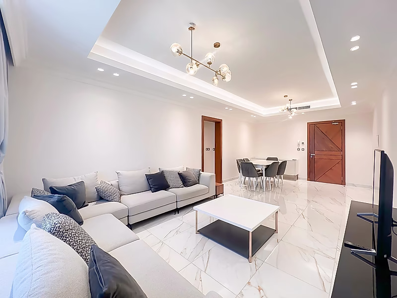 KAHRAMAA INCLUDED | FURNISHED 2BR APARTMENT IN GIARDINO VILLAGE - Photo 2