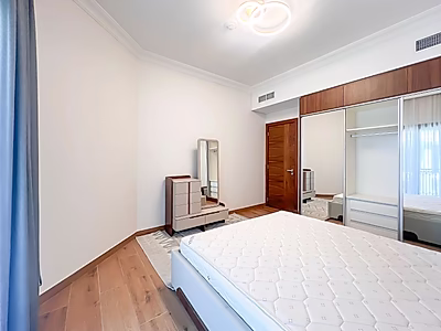 شقة مفروشة من غرفتي نوم في قرية جاردينو | شاملة الكهرباء والماء (كهرماء)