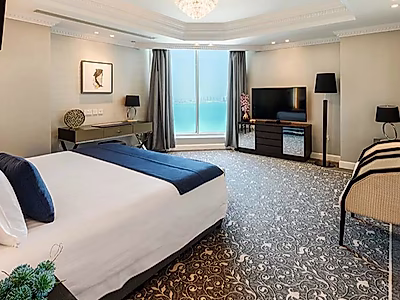 بنتهاوس فخم مكون من 3 غرف نوم + غرفة خادمة للإيجار في الخليج الغربي