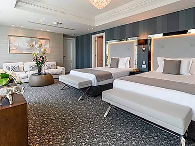 بنتهاوس فخم مكون من 3 غرف نوم + غرفة خادمة للإيجار في الخليج الغربي