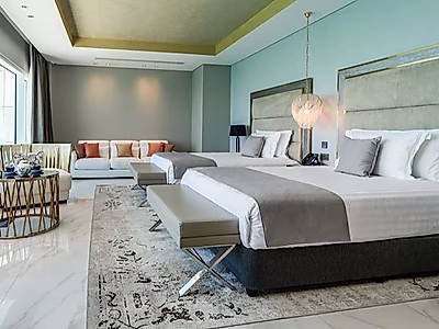 بنتهاوس فخم مكون من 3 غرف نوم + غرفة خادمة للإيجار في الخليج الغربي