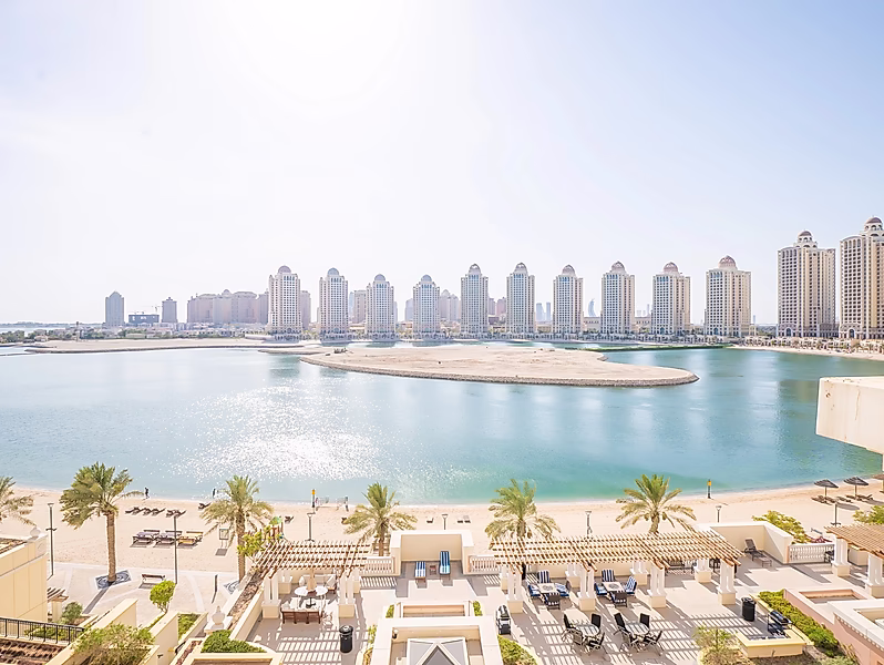 شقة 2BR+م شبه مفروشة في اللؤلؤة | تشمل المرافق - Photo 34