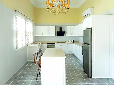 التقليد يلتقي بالراحة | منزل ريفي مفروش 3 غرف نوم