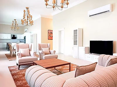 التقليد يلتقي بالراحة | منزل ريفي مفروش 3 غرف نوم