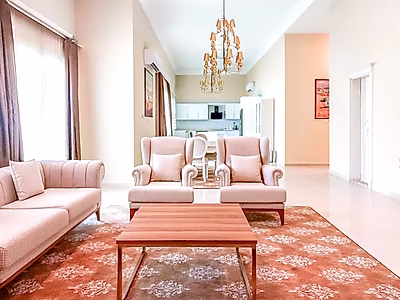 التقليد يلتقي بالراحة | منزل ريفي مفروش 3 غرف نوم