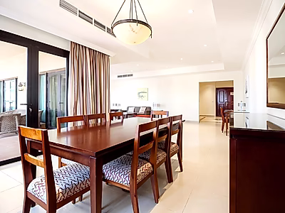 FURNISHED 3BR SERVICED APARTMENT IN THE PEARL | BILLS INCLUDED