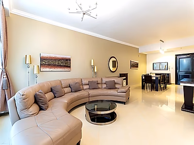Contemporary Furnished 2-Bedroom Apartment | West Bay
