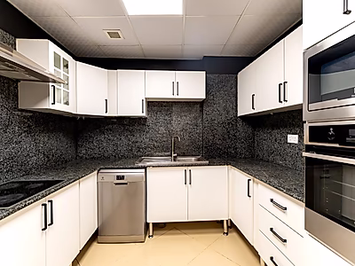 Contemporary Furnished 2-Bedroom Apartment | West Bay