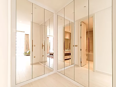 شقة حديثة مكونة من غرفتي نوم للإيجار في اللؤلؤة | قطر