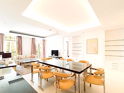 شقة حديثة مكونة من غرفتي نوم للإيجار في اللؤلؤة | قطر