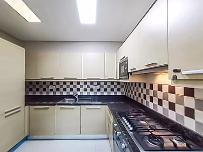 Semi-Furnished 1BR Apartment in Lusail | Qatar Cool Included