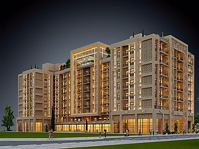 Modern 2-Bedroom Apartment | Off-Plan Tower in Lusail Fox Hills