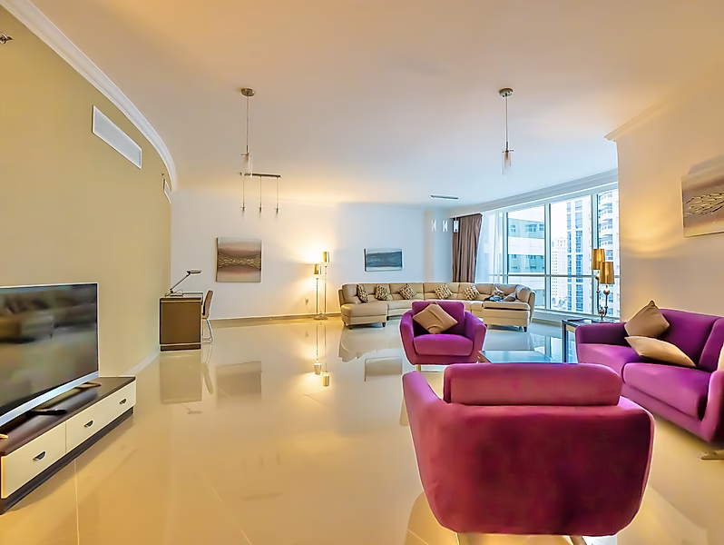 Fully Furnished 3BR Duplex in West Bay | Utilities Included - Photo 4