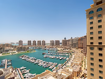 Stylish Fully Renovated 2-Bedroom Apartment | Full Marina View | Title Deed Ready