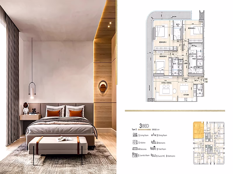 Own a Sea-View 3BR in Lusail Marina | 7-Year Payment | Prime Location! - Photo 2
