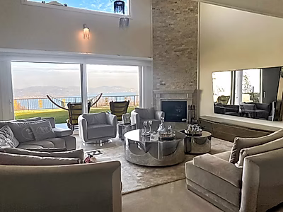 Hilltop Haven in Sapanca | Luxury Glass Duplex