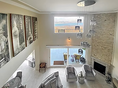 Hilltop Haven in Sapanca | Luxury Glass Duplex