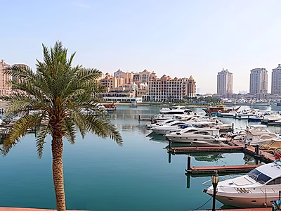 تاونهاوس مع اطلالة كاملة على المارينا