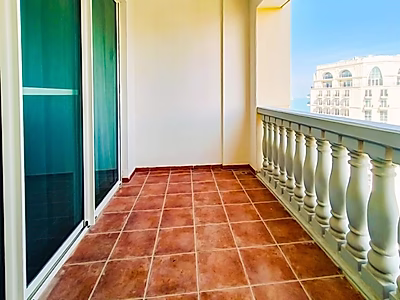 SEMI FURNISHED 1BR+OFFICE IN VIVA BAHRIYA - THE PEARL | BILLS INCLUDED