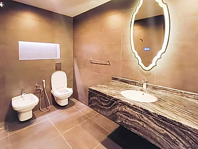 SEMI FURNISHED 1BR+OFFICE IN VIVA BAHRIYA - THE PEARL | BILLS INCLUDED