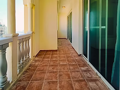 SEMI FURNISHED 1BR+OFFICE IN VIVA BAHRIYA - THE PEARL | BILLS INCLUDED