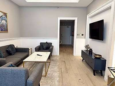 فخامة العيش - استوديو جديد للإيجار مع جميع الفواتير متضمنة