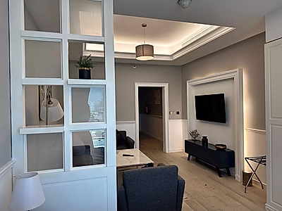 فخامة العيش - استوديو جديد للإيجار مع جميع الفواتير متضمنة