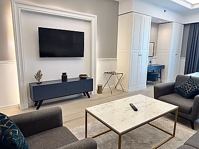 فخامة العيش - استوديو جديد للإيجار مع جميع الفواتير متضمنة