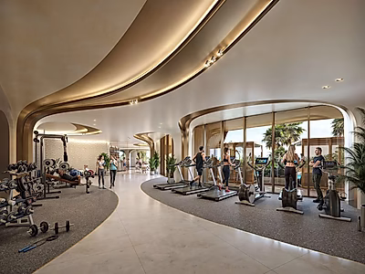 استمتع بحياة مميزة في ذا جروف من تصميم زها حديد - شقة فاخرة بثلاث غرف نوم في أرقى مجتمع جزري في قطر