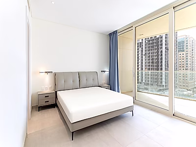 إطلالة على البحر | شقة مفروشة من غرفتين في لوسيل | شامل جميع الخدمات