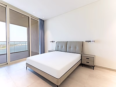 شامل الفواتير | شقة مفروشة من غرفتين مع إطلالة على البحر في مارينا لوسيل