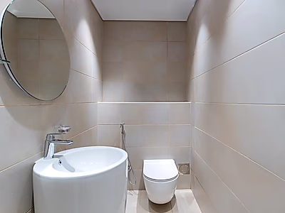 شامل الفواتير | شقة مفروشة من غرفتين مع إطلالة على البحر في مارينا لوسيل