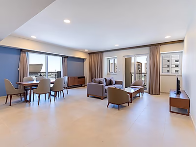 شقة مفروشة من غرفة نوم واحدة في لوسيل | شامل جميع الفواتير