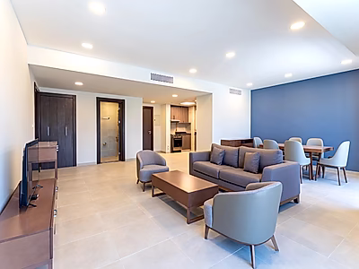 شهر مجاني | شقة مفروشة من غرفة نوم واحدة في لوسيل | شامل الفواتير