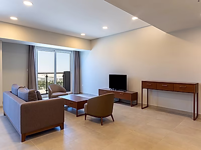 شهر مجاني | شقة مفروشة من غرفة نوم واحدة في لوسيل | شامل الفواتير