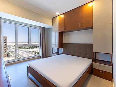 شهر مجاني | شقة مفروشة من غرفة نوم واحدة في لوسيل | شامل الفواتير