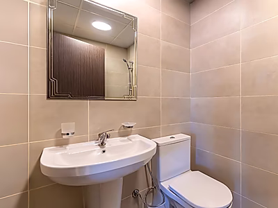 شهر مجاني | شقة مفروشة من غرفة نوم واحدة في لوسيل | شامل الفواتير