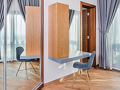 شقة نصف مفروشة من غرفتي نوم في اللؤلؤة