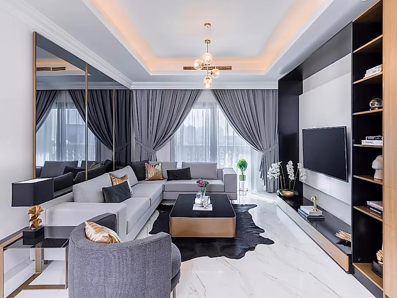 SEMI FURNISHED 2BR APARTMENT IN THE PEARL - Photo 1