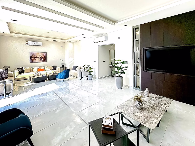 فيلا جديدة كليًا | مفروشة بالكامل، خمس غرف نوم - الثمامة - Photo 31