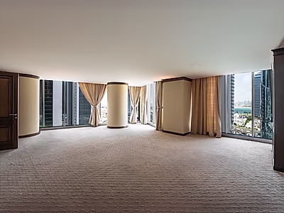 مكتب للإيجار في ويست باي - فترة سماح - رسوم الخدمة مشمولة