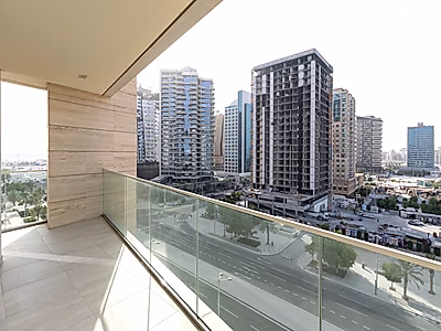 شامل جميع الخدمات | شقة مفروشة من غرفتي نوم في لوسيل مارينا