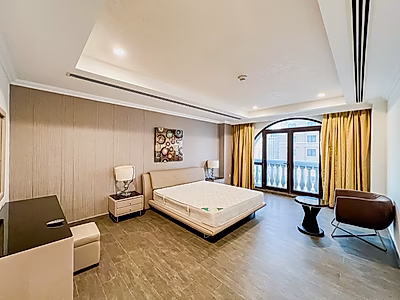 FURNISHED 1BR+OFFICE IN PORTO ARABIA | BILLS INCLUDED