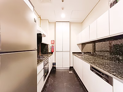 شقة شبه مفروشة من غرفتي نوم في مرسى لوسيل